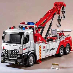 Large Scale 1:18 Double Ditch Obstacle Clearing Toy Car Model Alloy Diecast Kids - Picture 1 of 19