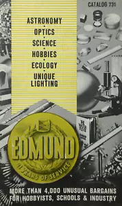 Edmund Science Equipment Computer Catalog Optics Microscopes Math Lasers 1972 - Picture 1 of 13