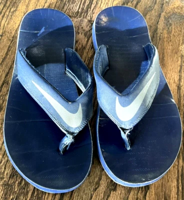 Мужские синие сандалии-шлепанцы стринги Nike 833608 размер США 8 - Изображение 1 из 4