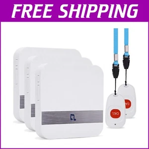 5-Level Sound Wireless SOS Alert Button – Essential Fall Help System for Seniors - Zdjęcie 1 z 9
