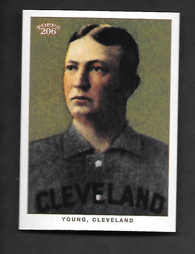CY YOUNG  2002 TOPPS 206 SP #306 CLEVELAND INDIANS - Image 1 of 1
