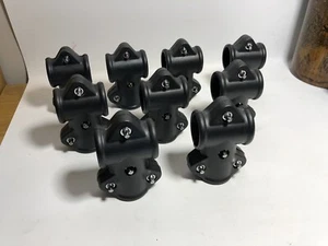 Alesis Yamaha Roland Drum Kit rack 3 Way T Bracket Clamp Mount 38mm SILVER SCREW - Picture 1 of 5