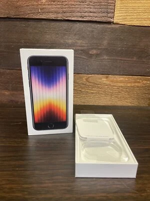 Empty box for Apple iPhone SE 2022 with Sim Tool & Papers 256GB A2595 - Image 1 of 4