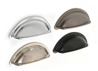Door Handles Cup Kitchen Cupboard Cabinet Drawer Ariel Cup Pull Stepped