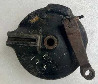 Placa de freno trasera trasera trasera Yamaha DT175MX DT175 MX Dt125 Dt125mx Foto 1 de 2