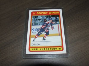 1990-91 opc # 489 yuri kuznetsov