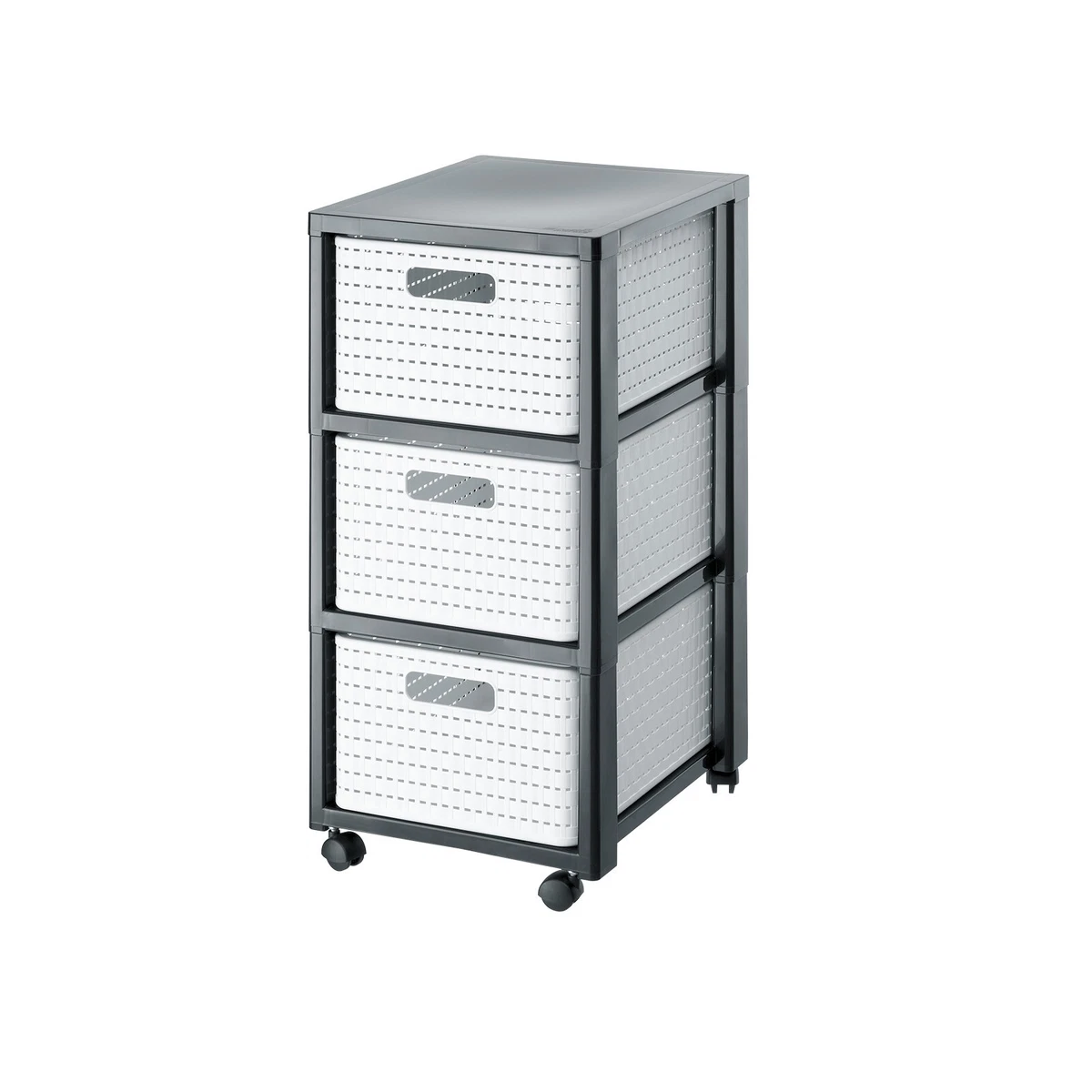 Homaisson Stapelbare Küchenregale – 6-teilig, Faltbar, Aus Kunststoffgitter & Metall – Platzsparender Organizer