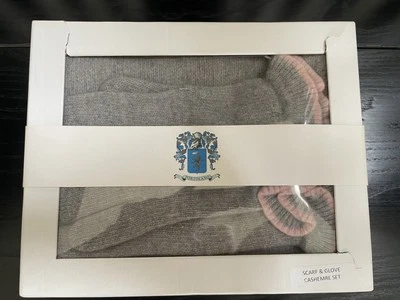 Conjunto de bufanda y globos de cachemir Portolano Foto 1 de 2