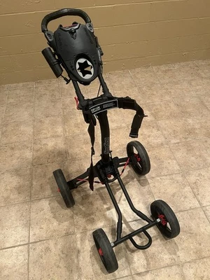 Bag Boy Quad XL Push Cart - Black/red - Image 1 of 4