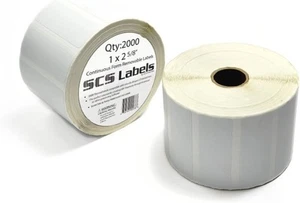 Thermal Label Printer Roll - 2000 (1" X 2 5/8") Removable Amazon FBA Labels - - Picture 1 of 4