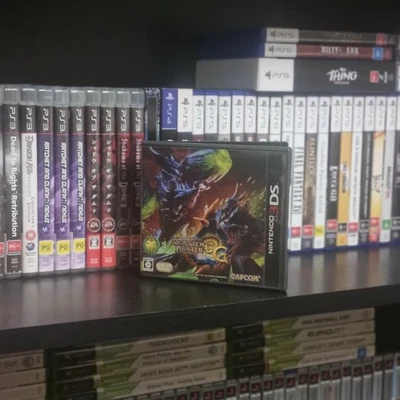 Monster Hunter 3G Nintendo 3DS Japanese Version Ntsc J Complete - Image 1 of 3
