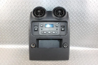 03-07 Hummer H2 *DMG* Black Center Console Rear Trim Panel W/ Audio Controls OEM - Image 1 of 4