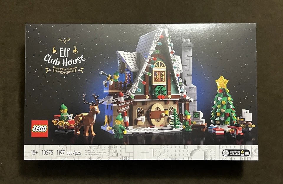 LEGO Creator Expert Elf Club House 10275 Christmas Work shop Retired NEW - Image 1 of 4