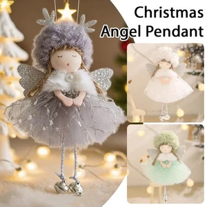 -Angel Doll Pendants,Christmas Plush Ornaments Plush Angel Ornaments L4O2 W6N3 - Bild 1 von 22