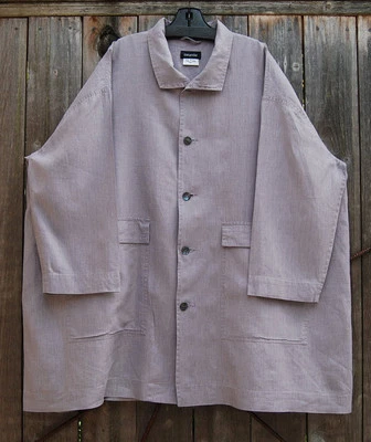 Eskandar PURPLE Water Proof Long Trench Rain Coat (1)  - Image 1 of 4