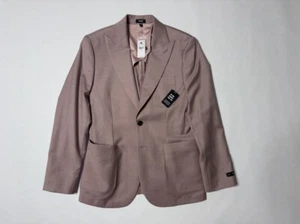 Express Mens Lavender Suit Jacket Sport Coat Blazer Size 36S New with Tags - Picture 1 of 7