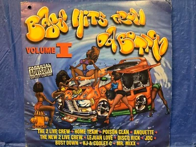 BASS HITS FROM DA BOOTY VOL. I 2x DOUBLE VINYL LP 2 LIVE CREW, POISON CLAN, JDC - Image 1 of 3