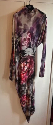 Blummen Schlauch Kleid Extravagant Talbot Runhof Gr 36 - Bild 1 von 3