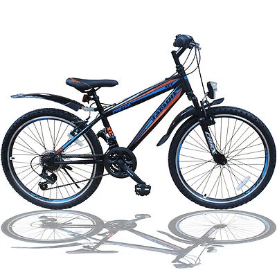 26 ZOLL FAHRRAD SHIMANO 21GANG 26" MOUNTAINBIKE KINDERFAHRRAD FASTER - Bild 1 von 4