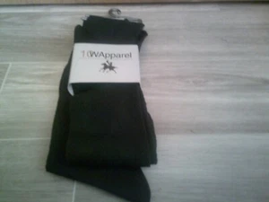 Calcetines de vestir de 10 prendas para hombre 3 pares talla 10-13 6/12 nuevos con etiquetas - Imagen 1 de 2