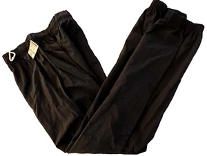 GK WARM UP UNISEX CHILD LARGE BLACK SUPPLEX NYLON GYMNASTICS CHEER PANTS SZ L - Picture 1 of 7