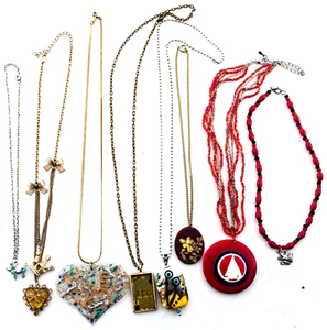 Lote De Colección De 8 Collares Colgantes Divertidos Y Divertidos - Imagen 1 de 3