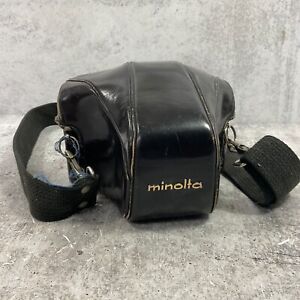Minolta Srt 101 35mm Slr Film Camera Mc Rokkor-X 50mm f1.7 w/ case
