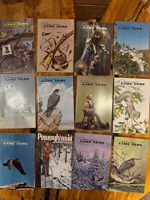 lot 12 Pennsylvania Game News Magazine PA 1970's-80s  REF c W3 - Image 1 of 4
