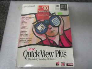 Quick View Plus Version 5  Jasc Software BIG BOX 1999 - Picture 1 of 7