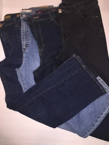 Womens Jeans 16 Lot Of 4, Gloria Vanderbilt, Venezia, Levis 512 And Seven 7. - Picture 1 of 12