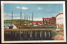 Section Of Waterfront Lunenburg Nova Scotia Canada 1959 Postcard