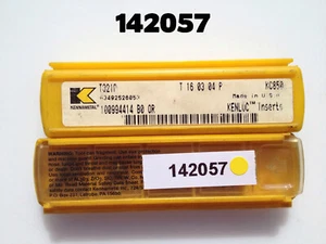 T 321 P Grade KC850 New Lot of 9 Kennametal Tungsten Carbide Inserts - Picture 1 of 3