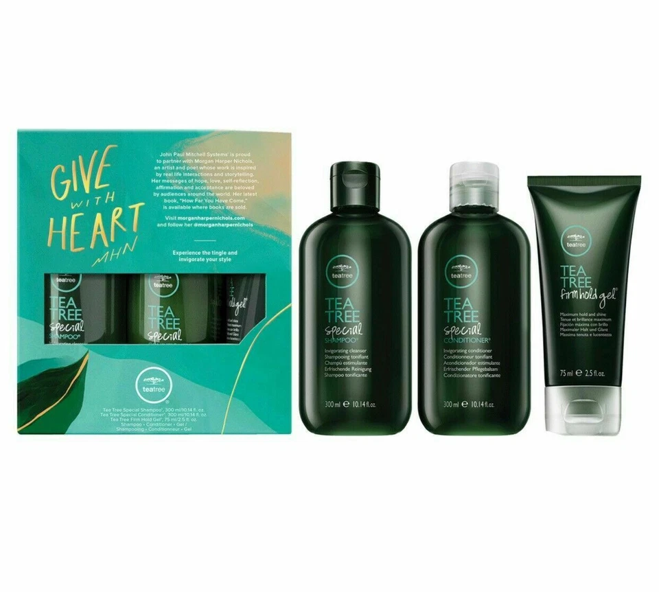 Paul Mitchell Tea Tree Gift (Shampoo/Conditioner/Gel) 3pc hot   - Image 1 of 1