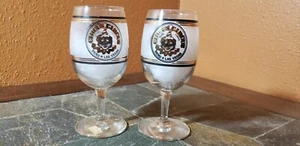 Circus Circus Las Vegas Casino Wine Goblets Glasses 5 3/4" Set of 2 - Picture 1 of 4