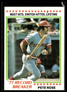 1978 Topps 5 Pete Rose  Cincinnati Reds