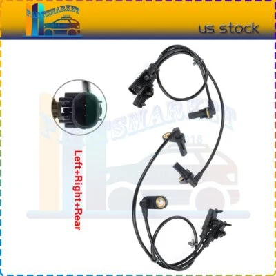 2 Pcs of Rear Left And Right Side ABS Speed Sensor Fits Infiniti G25 2011-2012 Foto 1 de 4