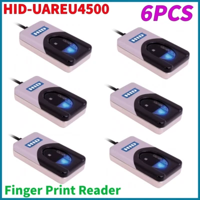 New Digital Persona/Crossmatch HID-UAREU4500 Finger Print Reader USB Port 6pcs - Image 1 of 4