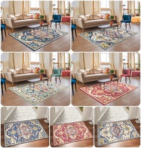 New Modern Small to Large Area Rug Living Room Hall Carpet Rug Runner Floor Mat - Picture 1 of 65