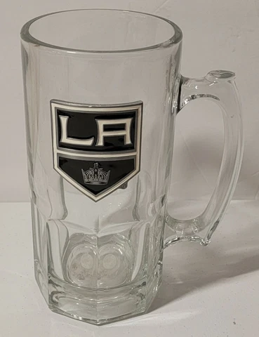 LOS ANGELES KINGS HIGH QUALITY POPULAR DESIGN GLASS PEWTER LARGE MACHO MUG Cover