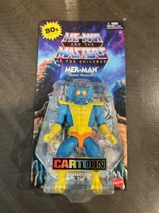 Figura de filmación de Mer-Man de dibujos animados de Mattel Masters of the Universe (MOTU) Origins - Imagen 1 de 4