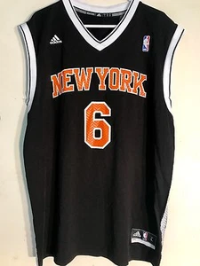 Camiseta deportiva Adidas NBA New York Knicks Kristaps Porzingis negra talla S - Imagen 1 de 2