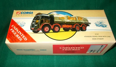 Corgi 97327 Atkinson 8 Wheel Rigid with Load-Eddie Stobart  In box, no people - Image 1 of 4