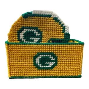 Handmade Green Bay Packers NFL Drink Coaster Set of 6 - Picture 1 of 7