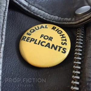 Blade Runner - Prop Replicants Rights 1.5" Button Badge / Promo Cosplay Costume - Picture 1 of 1
