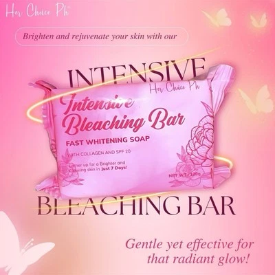 Her Choice Ph Intensive Bar Soap With Collagen And SPF 20 (3 BARS)