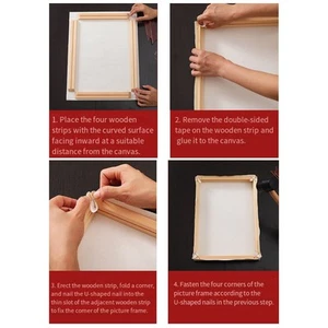Brand New DIY Frame Wooden Frame Decor Home Wall Decor Photo Frame Rectangle - Picture 1 of 44