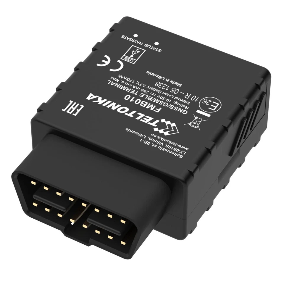 Teltonika FMB010 Real-time GPS Tracker with Batterie GNSS GSM USB Bluetooth FOTA - Bild 1 von 2