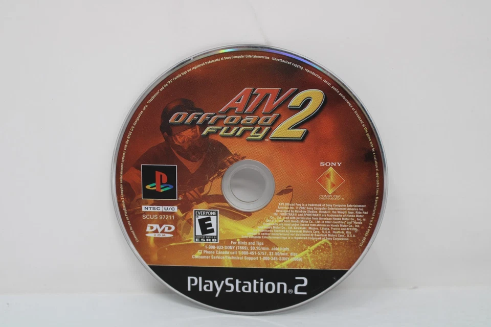 ATV Offroad Fury 2 Sony Playstation 2 PS2 solo disco Foto 1 de 1
