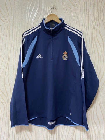 REAL MADRID 2006 FOOTBALL SOCCER TRAINING SWEATSHIRT ADIDAS 504241 sz L Cover