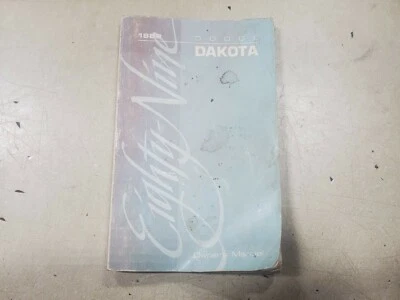 Dodge Dakota 1989 manual del propietario guía 89 camioneta Dodge Dakota 4x4 4x2 fabricante de equipos originales Foto 1 de 3